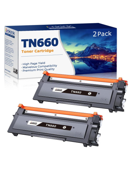 Cartucho de tóner Ankink TN660 TN630 compatible Brother