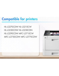 Cartucho de Tóner Compatible Brother TN-227 Paquete de 4 2