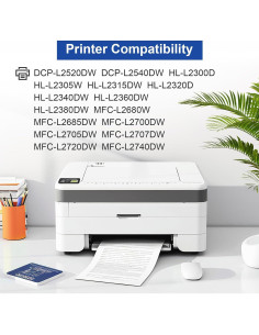 Cartucho de Tóner Negro HUEHUB TN660 - 2 Unidades, 2600 Páginas 2