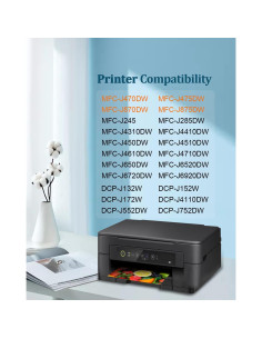 Cartucho de tinta KALOKING LC103 XL compatible 10P (4 negro, 2 cian, 2 magenta, 2 amarillo) 2