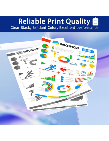 Cartucho de tóner negro INKSHOP TN730 compatible - Paquete de 2