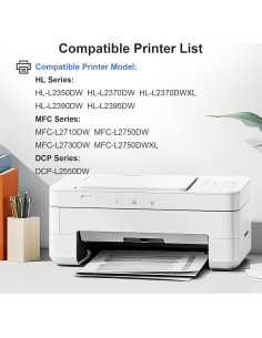 Cartucho de Tóner Negro INKCLOUD TN760 para Brother - 2 Unidades 2