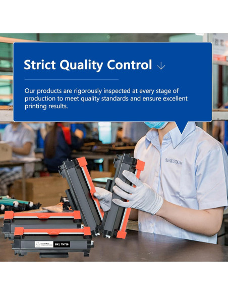 Cartucho de Tóner Negro TN-730 4-Pack para Brother Cartucho de Tóner Negro TN-730 4-Pack para Brother