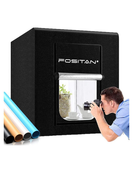 Caja de Luz LED FOSITAN 90cm con 126 LEDs y 4 Fondos