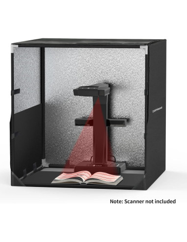 Caja de Estudio Plegable CZUR 60x60x60 cm Profesional