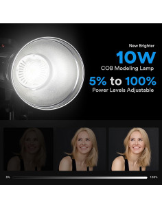 Flash Estroboscópico GODOX SK400II-V 400Ws Montura Bowens 2