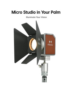 Kit de Luz de Video Harlowe Micro 8W Bi-Color Regulable 2