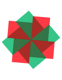 Filtros de Gel Colorido 8 Piezas Rojo y Verde 29.7x21cm