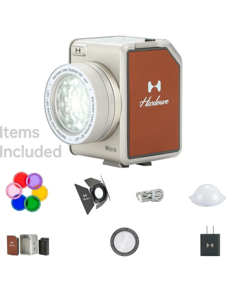Kit de Luz de Video Harlowe Micro 8W Bi-Color Regulable