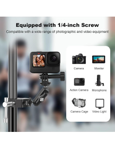 Adaptador de brazo mágico Came-TV 67002 para cámara DSLR 2