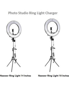 Adaptador de Corriente 15V 5A Neewer Ring Light 14" 18" 2