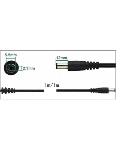 Adaptador de Corriente 15V 5A Neewer Ring Light 14" 18"