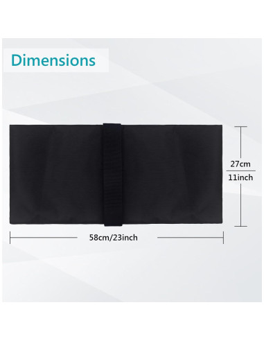 Bolsa de Arena ABCCANOPY para Fotografía 4 Paquetes 11.34 kg