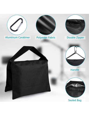 Bolsa de Arena ABCCANOPY para Fotografía 4 Paquetes 11.34 kg