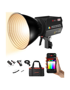 IFOOTAGE LED Video Light 130W Bi-Color 2700-5600K Portátil