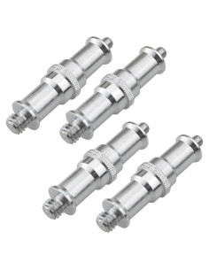 Adaptador de Tornillo Macho 1/4 a 3/8 YHXiXi - 4 Piezas