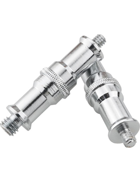 Adaptador de Tornillo Macho 1/4 a 3/8 YHXiXi - 4 Piezas