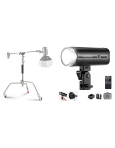 Luz Estroboscópica Neewer Q200 200Ws con Batería 3200mAh