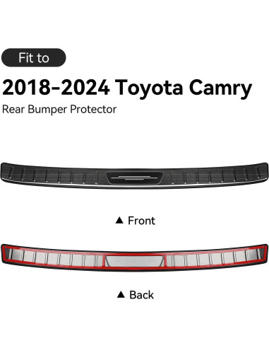 Protector de Parachoques Trasero Bercicci para Toyota Camry 2018-2025