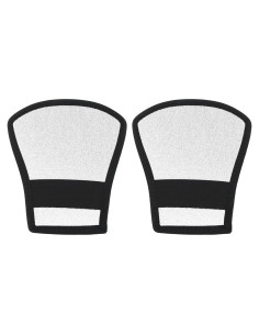 Reflectores Doble Cara Plata y Blanco 2 Pcs para Fotografía
