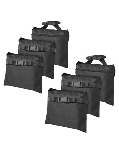 6 Bolsas de Arena IFKDNR Alta Resistencia 2.72 kg para Soporte