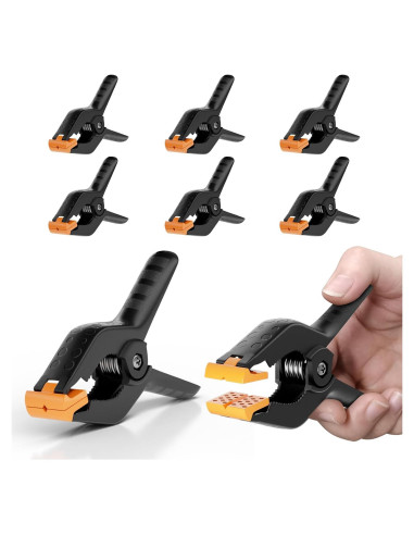 Abrazaderas de Resorte EMART 6 Piezas 11.43 cm Alta Resistencia