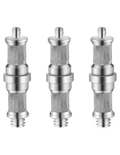 Adaptador de tornillo macho metálico 1/4 a 3/8 EarZoom - 3 piezas