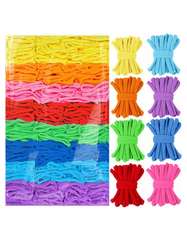 Kit de Tejido daheypong 800 Piezas Lazos de Recarga 7"