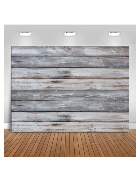 Telón de Fondo Fotográfico Dudaacvt 2.1x1.5m Madera Gris Telón de Fondo Fotográfico Dudaacvt 2.1x1.5m Madera Gris