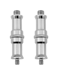 Adaptador de rosca 1/4 a 3/8 Dsjnf - 2 piezas metálico