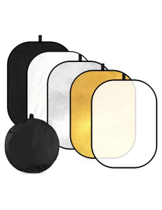 Reflector de Luz 5 en 1 YUOCU 80x120cm Plegable con Bolsa