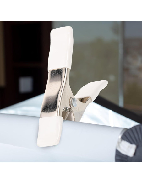 Abrazaderas de Resorte OSALADI 10.16 cm 3 Piezas Niqueladas