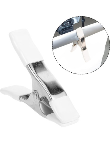 Abrazaderas de Resorte OSALADI 10.16 cm 3 Piezas Niqueladas