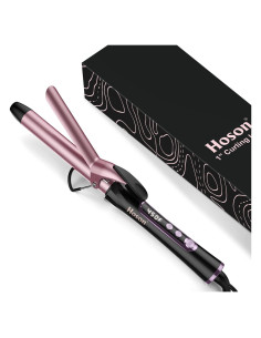 Plancha de Rizar Profesional Hoson 1 Pulgada Cerámica Oro Rosa