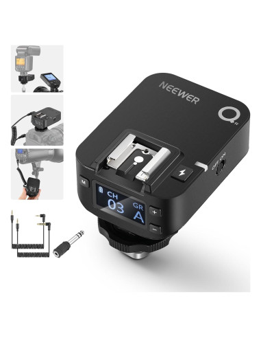 Receptor Inalámbrico de Flash NEEWER QR 2.4G con Zapata Fría