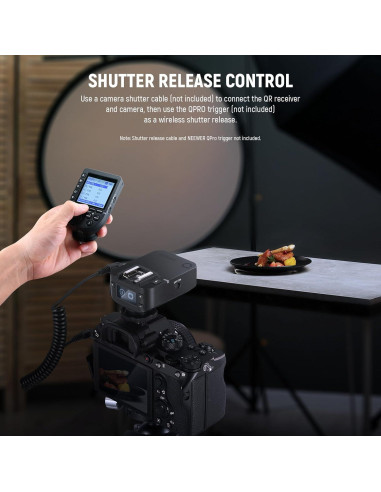 Receptor Inalámbrico de Flash NEEWER QR 2.4G con Zapata Fría