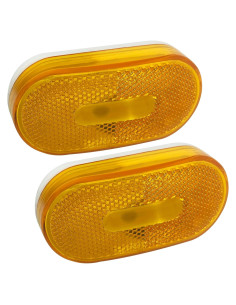 Luz de Montaje Superficial Command Electronics K-53P Ámbar - Paquete de 2