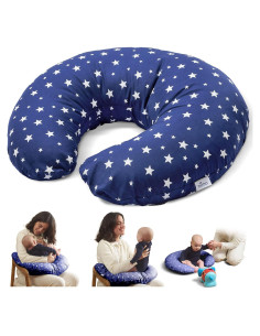 Funda de Almohada de Lactancia Niimo 100% Algodón Estrellas