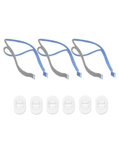 Cabezal de Reemplazo Wiscky P10 con 3 Correas Elásticas y Clips