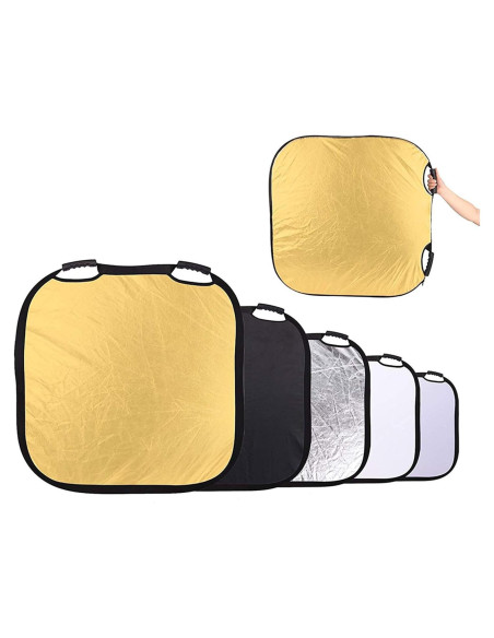 Reflector de Fotografía Selens 32 Pulgadas 5 en 1 Plegable Reflector de Fotografía Selens 32 Pulgadas 5 en 1 Plegable