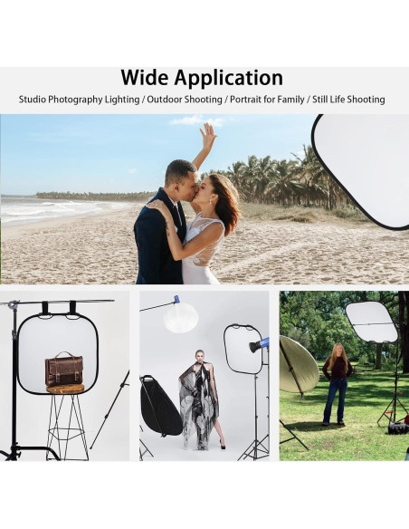 Reflector de Fotografía Selens 32 Pulgadas 5 en 1 Plegable Reflector de Fotografía Selens 32 Pulgadas 5 en 1 Plegable