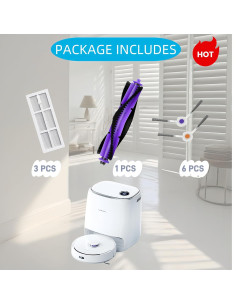 Kit de Reemplazo 11 Piezas para Aspiradora Robot Narwal Freo 2