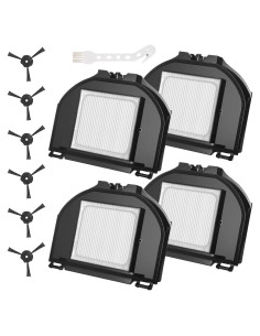 Piezas de Repuesto Walntec para Shark AV2310AE - 4 Filtros HEPA y 6 Cepillos