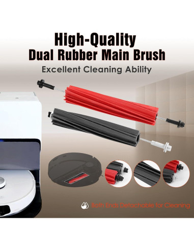 Kit de Accesorios SIRYELEC para Aspiradora Roborock S8 MaxV Ultra