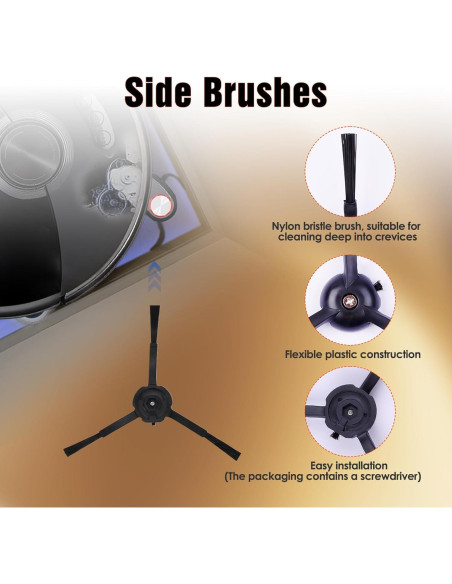 Kit de Accesorios SIRYELEC para Aspiradora Roborock S8 MaxV Ultra Kit de Accesorios SIRYELEC para Aspiradora Roborock S8 MaxV Ultra