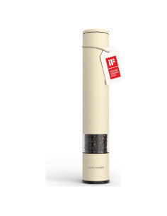 Molinillo de Sal y Pimienta Manual LARS NYSM XL Cerámica Beige