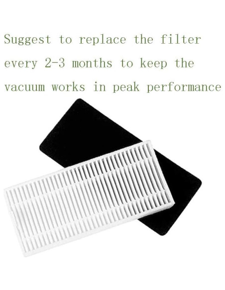 Filtro de Repuesto Deebot N79 N79s N79SE Ecovacs 6 Piezas
