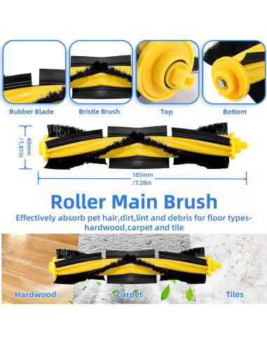 Kit de Accesorios para Aspiradora YOUZEMO T8 - 11 Piezas