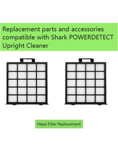 Filtros de Reemplazo HEPA y Espuma para Aspiradora Shark AZ4002 2