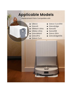 Bolsa de Polvo Desechable Rrochio 2.7L para Aspiradoras QRevo 2